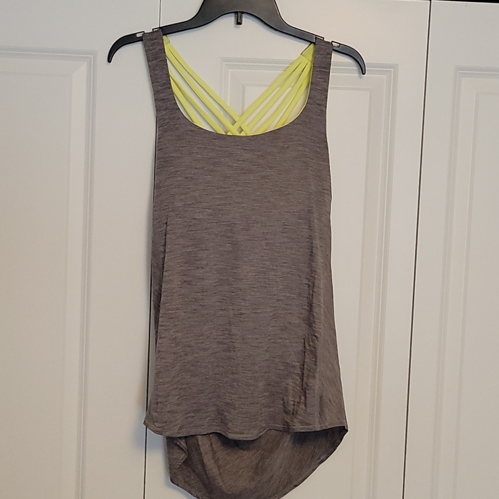 Lululemon tank with built-in bra